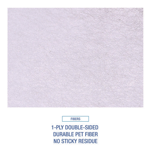 Trapeze Disposable Dusting Sheets, 8" X 125 Ft, White, 250 Sheets/roll,