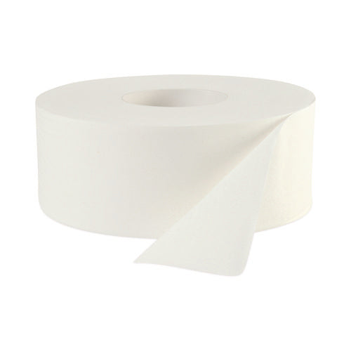 Jrt Bath Tissue, Jumbo, Septic Safe, 2-ply, White, 3.3" X 1,000 Ft, 12 Rolls/carton