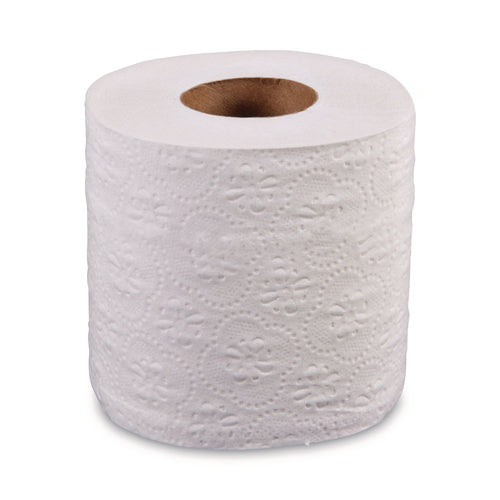 2-ply Toilet Tissue, Standard, Septic Safe, White, 4 X 3, 500 Sheets/roll, 96 Rolls/carton