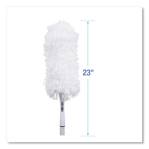 Microfeather Washable Microfiber Duster, 23" Plastic Handle