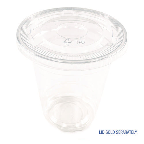 Clear Plastic Cold Cups, Squat, 12 Oz, 1,000/carton