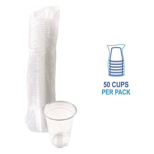 Clear Plastic Pet Cups, 14 Oz, 50/pack