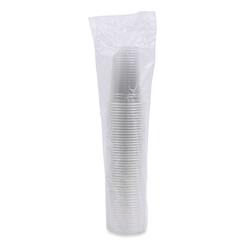 Clear Plastic Cold Cups, 20 Oz, 50/sleeve, 20 Sleeves/carton