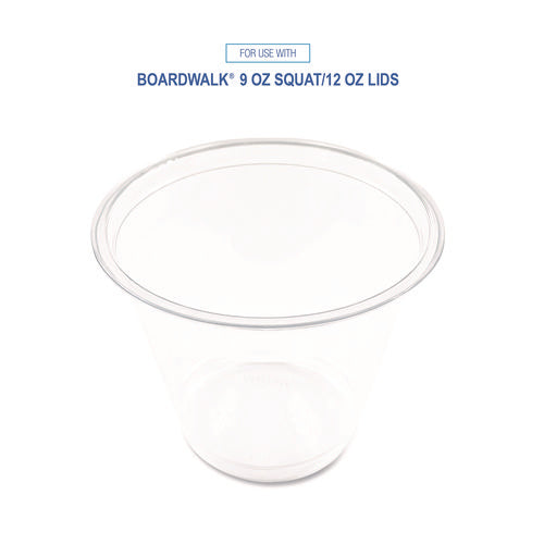 Clear Plastic Pet Cups, 9 Oz, 50/pack