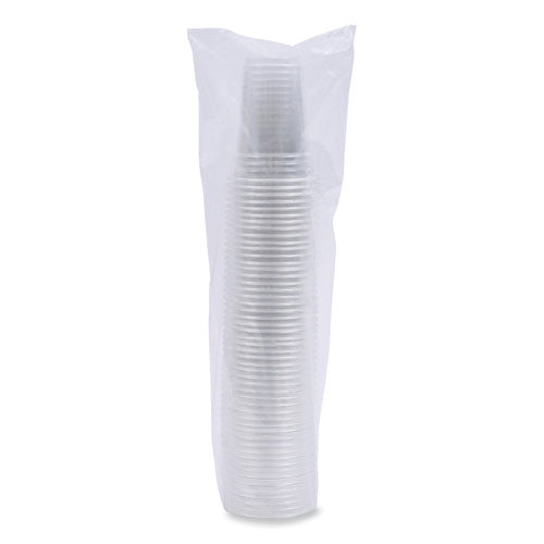 Clear Plastic Cold Cups, 9 Oz, 50/sleeve, 20 Sleeves/carton