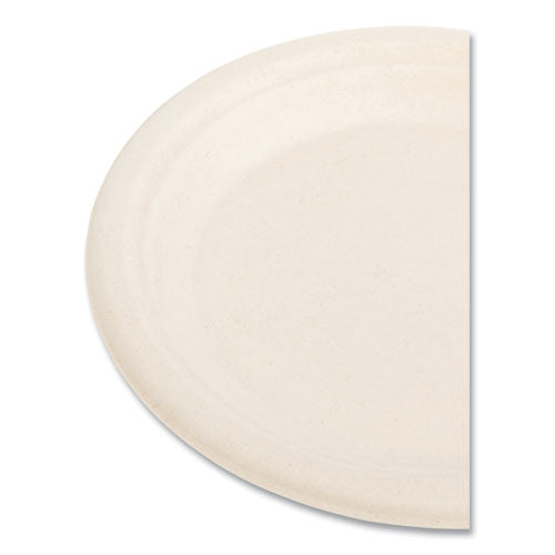 Bagasse Pfas-free Dinnerware, Plate, 6" Dia, Tan, 1,000/carton