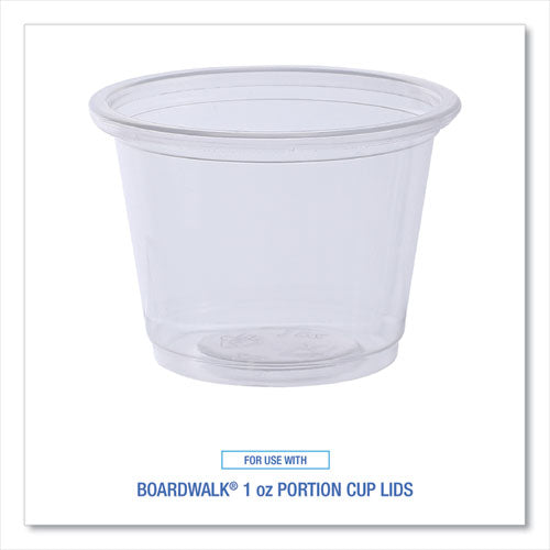 Souffle/portion Cups, 1 Oz, Clear, 125/sleeves, 20 Sleeves/carton