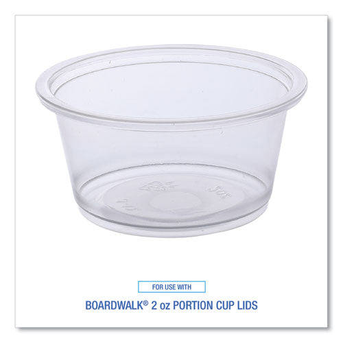 Souffle/portion Cups, 2 Oz, Clear, 125/sleeve, 20 Sleeves/carton