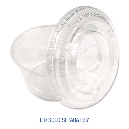 Souffle/portion Cups, 3.25 Oz, Translucent, 2,500/carton