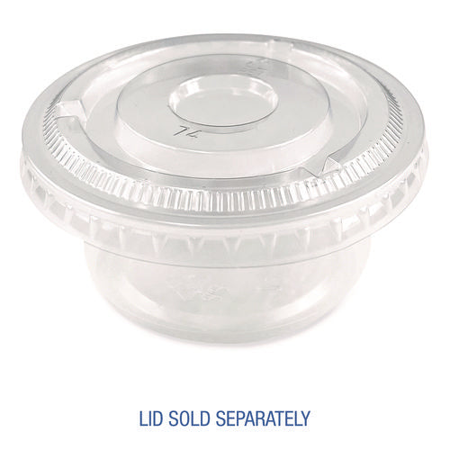 Souffle/portion Cups, 3.25 Oz, Translucent, 2,500/carton