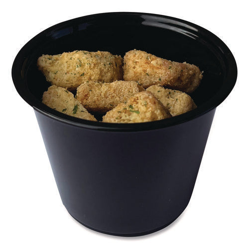 Souffle/portion Cups, 5.5 Oz, Black, 2,500/carton