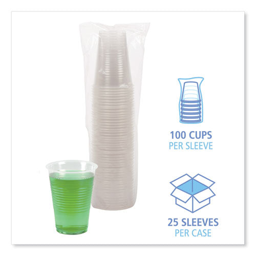 Translucent Plastic Cold Cups, 14 Oz, 50/sleeve, 20 Sleeves/carton