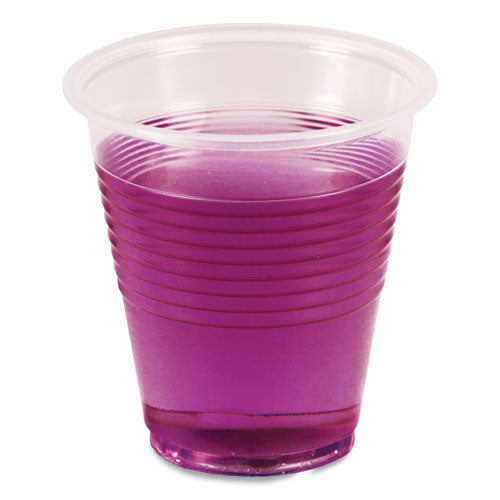 Translucent Plastic Cold Cups, 3 Oz, 125/pack