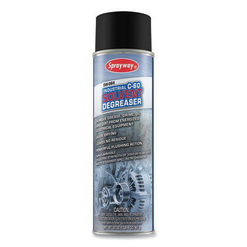 C-60 Industrial Solvent Degreaser, 20 Oz, Dozen