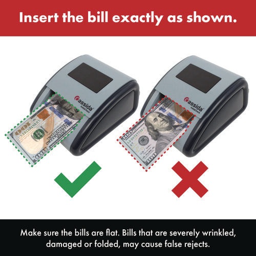 Instacheck Counterfeit Detector, Infrared, Magnetic Strip Detection, U.s. Currency