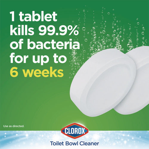 Ultra Clean Toilet Tablets Bleach, 3.5 Oz Tablet, 2/pack, 6 Packs/carton