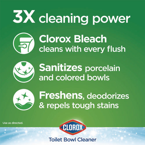 Ultra Clean Toilet Tablets Bleach, 3.5 Oz Tablet, 2/pack