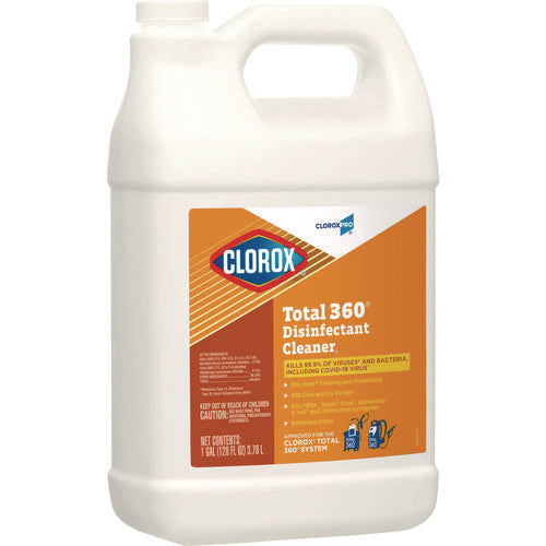 Total 360 Disinfectant Cleaner, 128 Oz Bottle, 4/carton