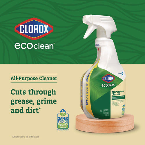 Clorox Pro Ecoclean All-purpose Cleaner, Unscented, 128 Oz Bottle, 4/carton