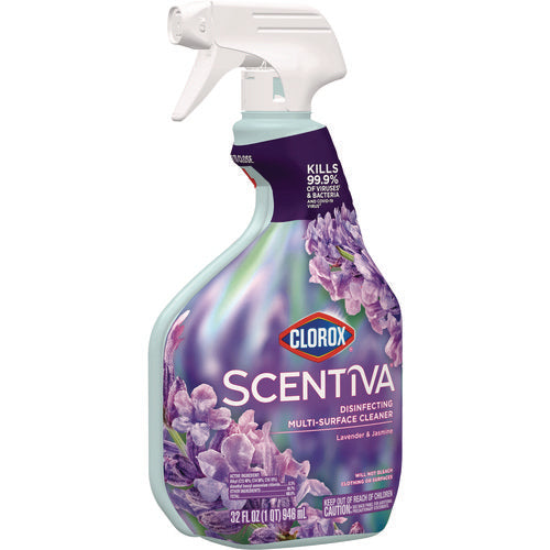 Scentiva Disinfecting Multi-surface Cleaner, Lavender And Jasmine, 32 Oz Spray Bottle