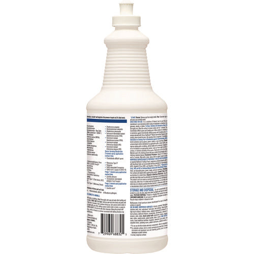 Bleach Germicidal Cleaner, 32 Oz Pull-top Bottle, 6/carton