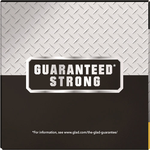 Guaranteed Strong Large Drawstring Trash Bags, Three-ply, 30 Gal, 1.05 Mil, 30 X 33, Black, 28/box