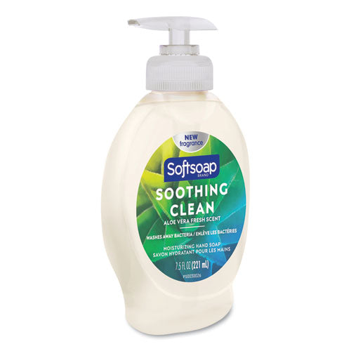 Liquid Hand Soap With Aloe, Clean Fresh Scent, 7.5 Oz