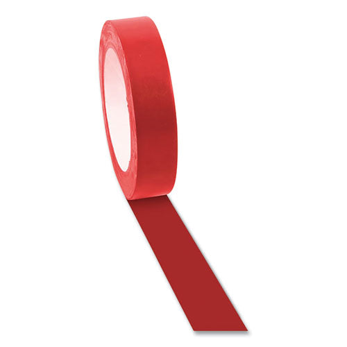 Floor Tape, 1" X 36 Yds, Red