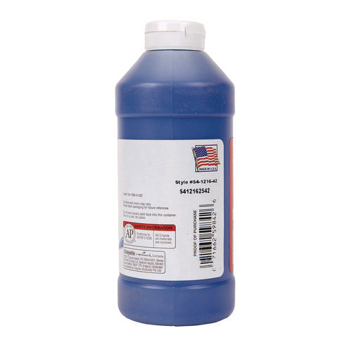 Premier Tempera Paint, Blue, 16 Oz Bottle