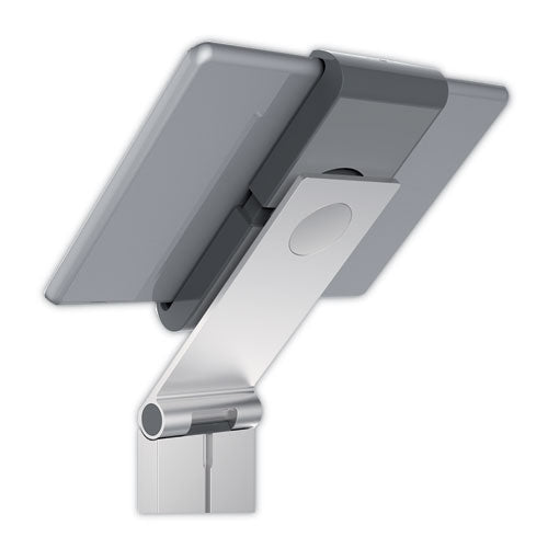 Floor Stand Tablet Holder, Silver/charcoal Gray