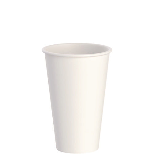 Thermoguard Insulated Paper Hot Cups, 16 Oz, White Sustainable Forest Design, 30/pack