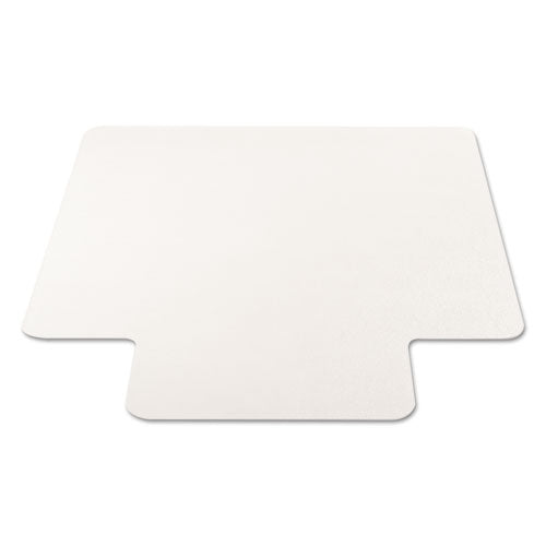 Economat All Day Use Chair Mat For Hard Floors, Flat Packed, 36 X 48, Lipped, Clear