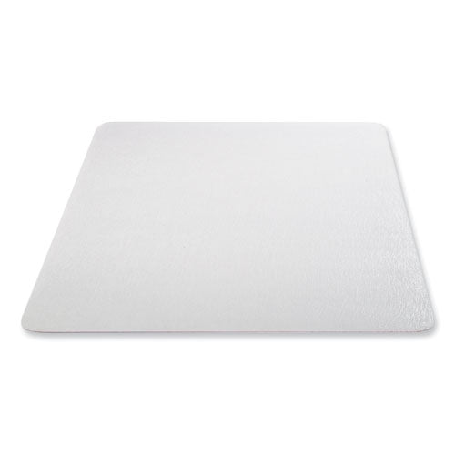 Economat All Day Use Chair Mat For Hard Floors, Flat Packed, 36 X 48, Clear