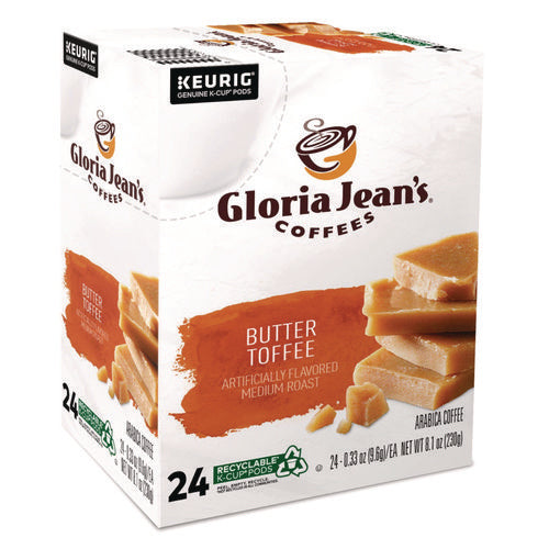 Butter Toffee Coffee K-cups, 24/box