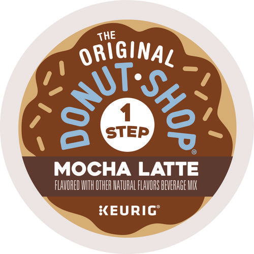 Mocha One Step Latte K-cup, Vanilla, 20/box