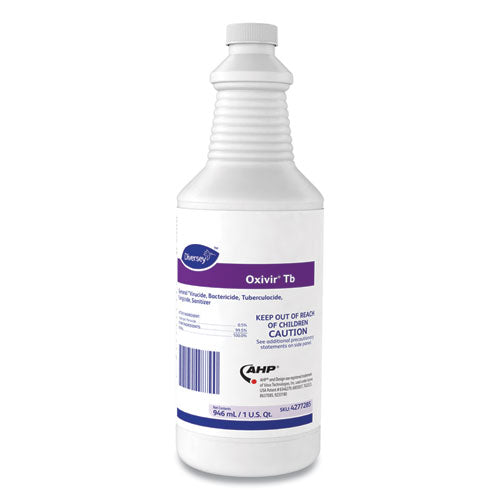 Oxivir Tb One-step Disinfectant Cleaner, 32 Oz Bottle, 12/carton