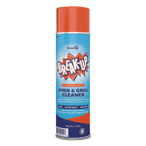 Oven And Grill Cleaner, Ready To Use, 19 Oz Aerosol Spray 6/carton