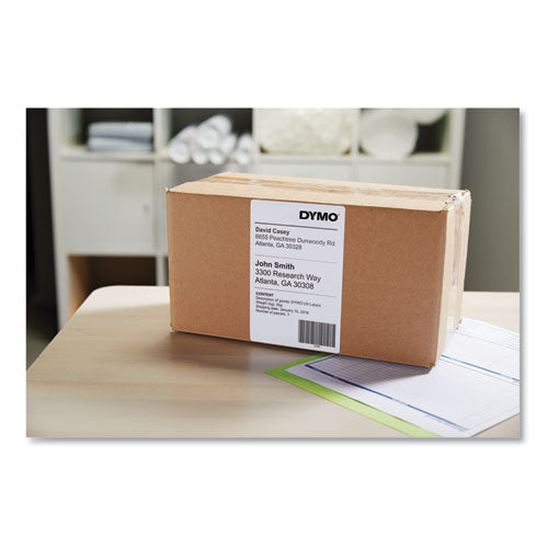 Lw Extra-large Shipping Labels, 4" X 6", White, 220 Labels/roll, 5 Rolls/pack