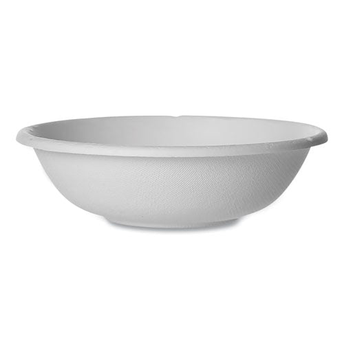 Vanguard Renewable And Compostable Sugarcane Bowls, 16 Oz, White, 800/carton