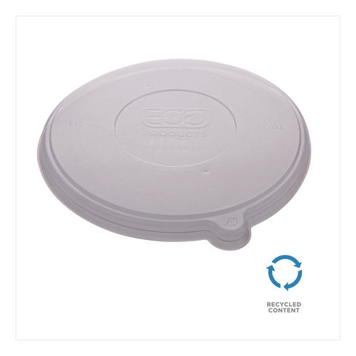 Worldview 100 Percent Recycled Content Lid, 7.93" Diameter X 0.6" H, Clear, 400/carton