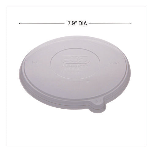 Worldview 100 Percent Recycled Content Lid, 7.93" Diameter X 0.6" H, Clear, 400/carton