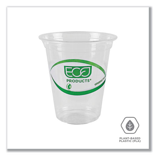 Greenstripe Renewable And Compostable Cold Cups, 16 Oz, Clear, 50/pack, 20 Packs/carton