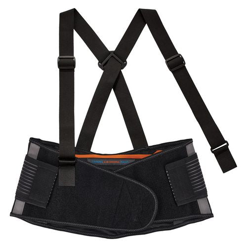 Proflex 1675 Back Support Brace With Cooling/warming Pack, Small, 25" To 30" Waist, Black