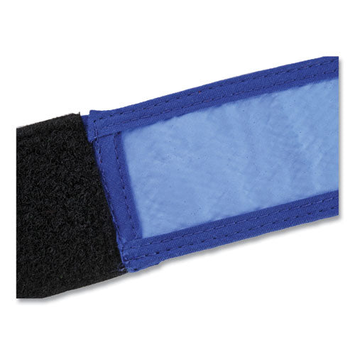 Chill-its 6705ct Cooling Pva Hook And Loop Bandana Headband, One Size Fits Most, Navy Western