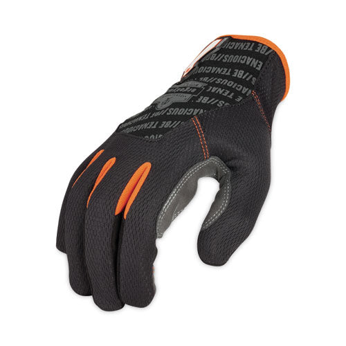 Proflex 810 Reinforced Utility Gloves, Black, Small, Pair