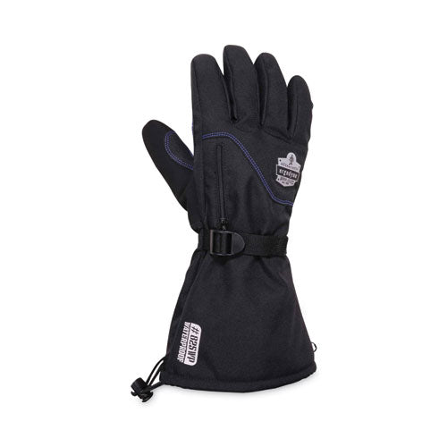 Proflex 825wp Thermal Waterproof Winter Work Gloves, Black, 2x-large, Pair