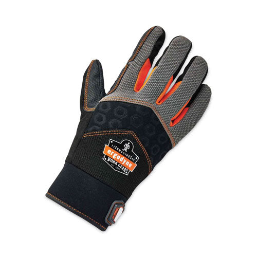 Proflex 9001 Full-finger Impact Gloves, Black, X-large, Pair