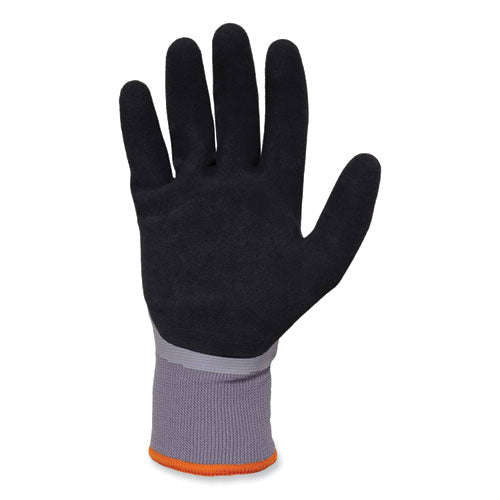 Proflex 7501-case Coated Waterproof Winter Gloves, Gray, 2x-large, 144 Pairs/carton