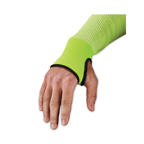 Proflex 7941-pr Cr Protective Arm Sleeve, 18", Lime, 144 Pairs/carton