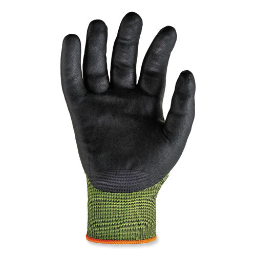 Proflex 7022 Ansi A2 Coated Cr Gloves Dsx, Lime, Medium, Pair